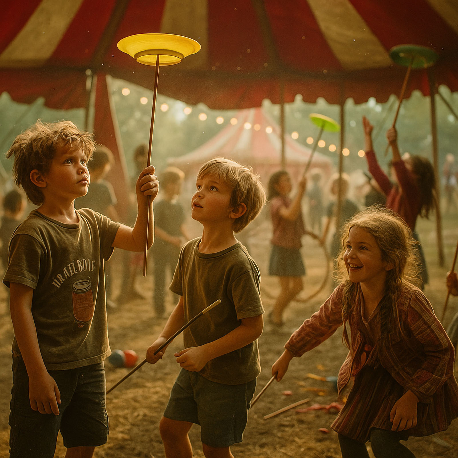 Kinder beim Training